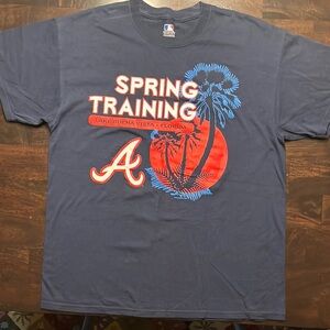 Atlanta Braves Baseball Spring Training T-Shirt MLB, Sz L